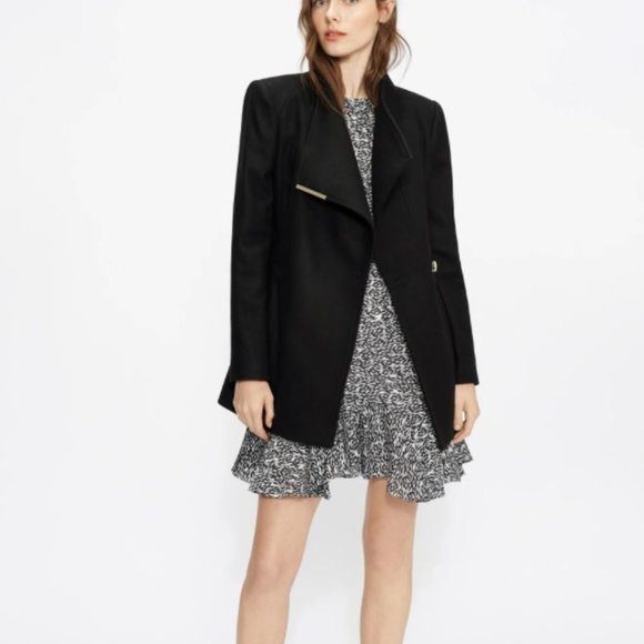 Ted Baker Rosess Short Wool Wrap Coat Ted 0/US 2 (COPY) - Picture 2 of 9